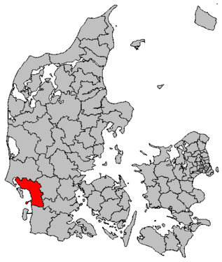 Danmarkskort Esbjerg