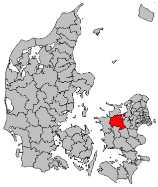 Danmarkskort Holbæk