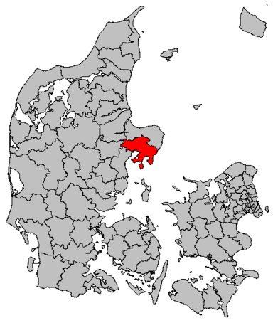 Danmarkskort Syddjurs