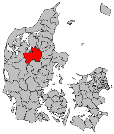 Danmarkskort Viborg